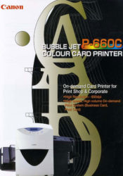 キャノンパンフレット